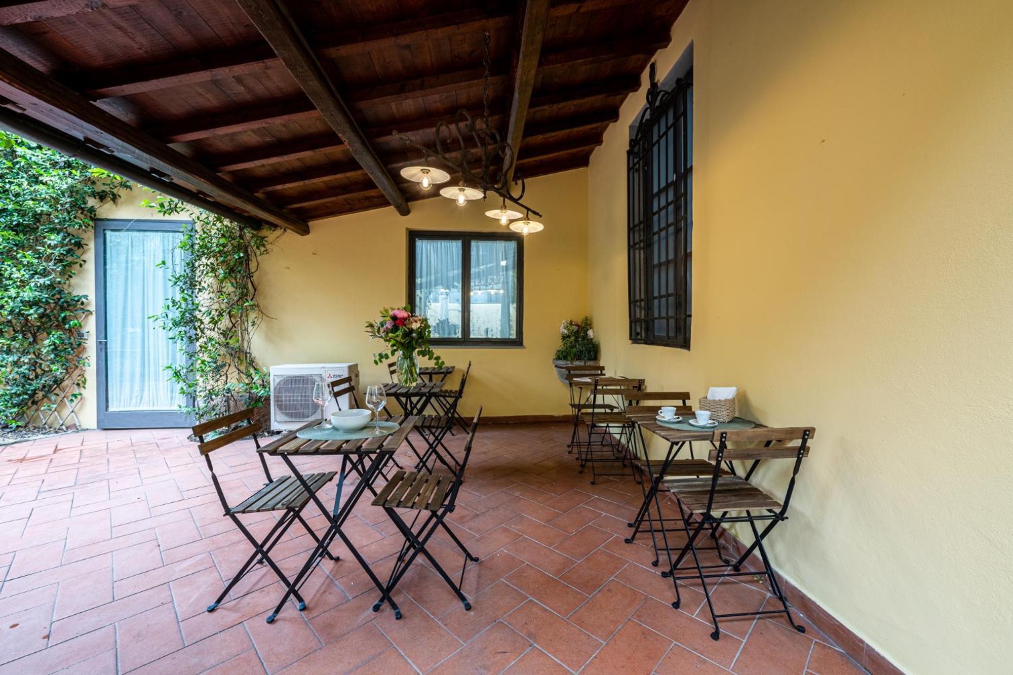 Apartamento Cortile Santa Monaca Florencia Exterior foto