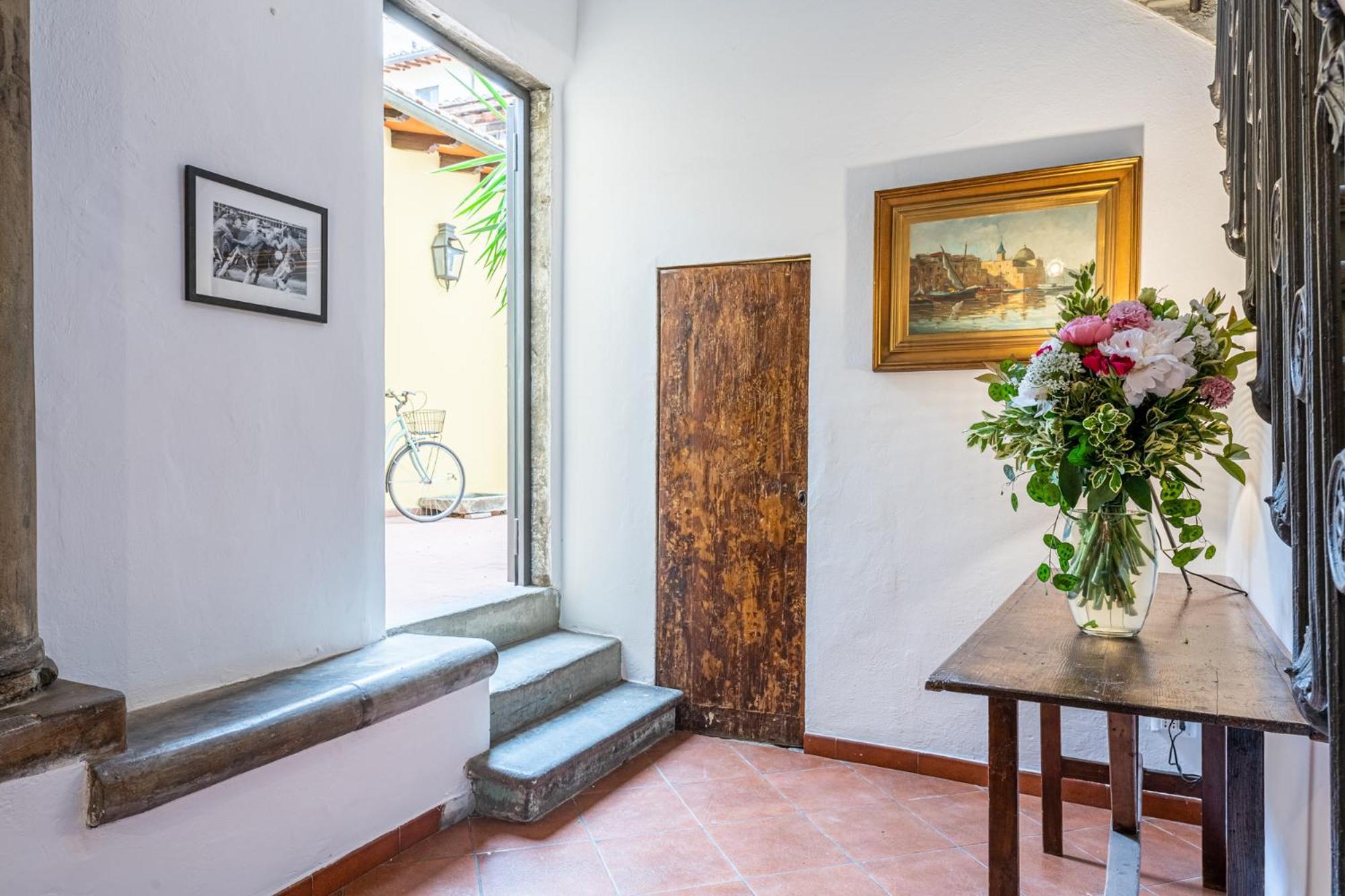 Apartamento Cortile Santa Monaca Florencia Exterior foto